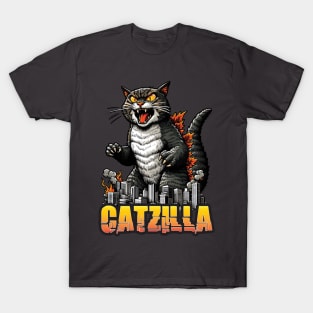 Catzilla S01 D15 T-Shirt